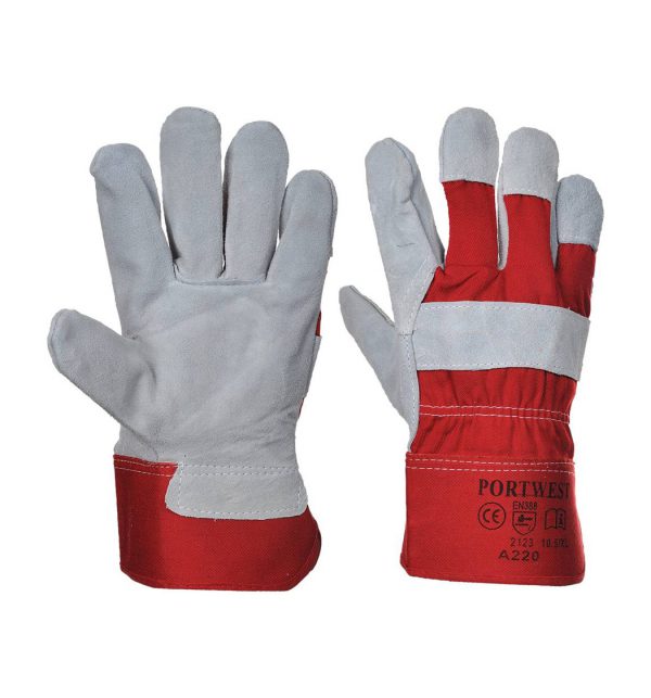 portwest-a220-premium-chrome-rigger-glove-red-grey-1