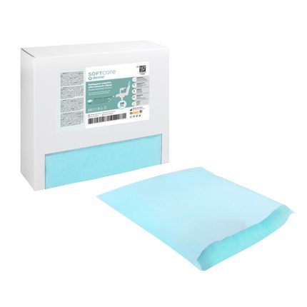 SOFT CARE RAINBOW LIGHT BLUE ДЕНТАЛЕН КАЛЪФ ЗА ПОДГЛАВНИК 2 ПЛАСТА ХАРТИЯ & ПОЛИЕТИЛЕН