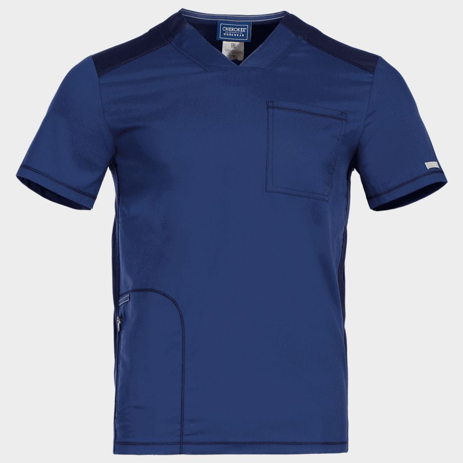 cherokee-v-neck-dark-blue-wwe603