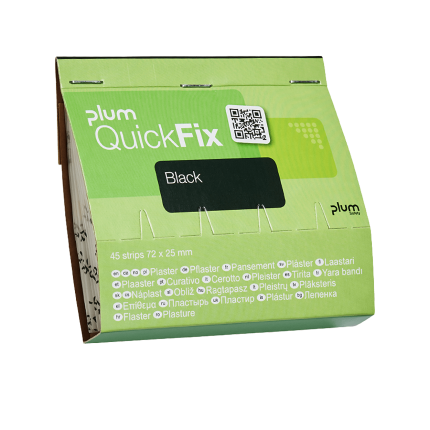 Пластири PLUM QUICKFIX REFILL BLACK - черен