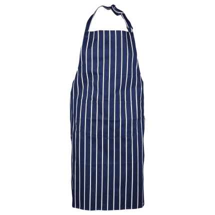 Престилка с нагръдник CHEFS S855 BLUE - uni / тъмно син