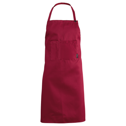 Престилка с нагръдник COOK BORDEAUX - бордо