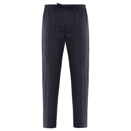 Панталон за готвачи ENRICO BLACK STRIPE - L / черен