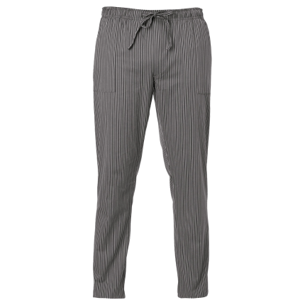 Панталон за готвачи ENRICO GREY STRIPE - S / сиво райе