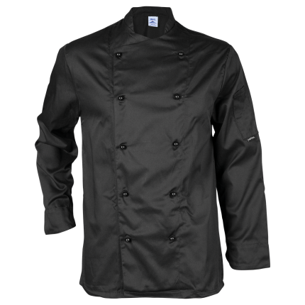 Туника за готвачи CHEFS C834 BLACK - S / черен