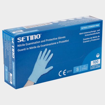Еднократни ръкавици от нитрил SETINO NITRILE BLUE - XL