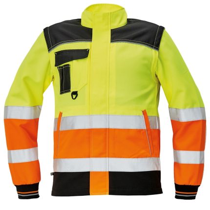 Сигнално яке KNOXFIELD HV YELLOW/ORANGE - 58 / сигнално жълт