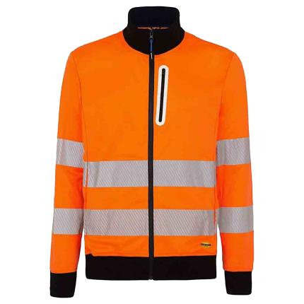 Сигнален суитшърт DIADORA HV - XL / сигнално оранжев