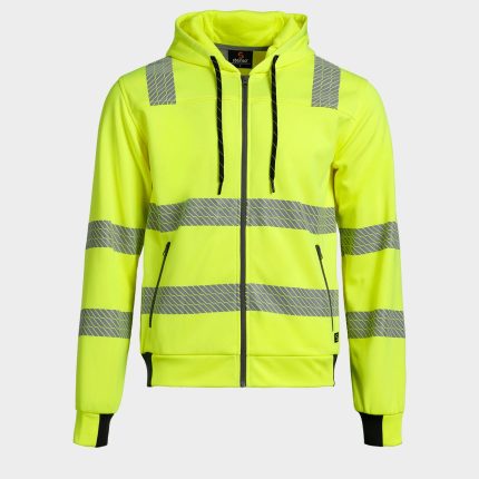 Сигнален суитшърт NOBEL HV YELLOW - XS / жълт
