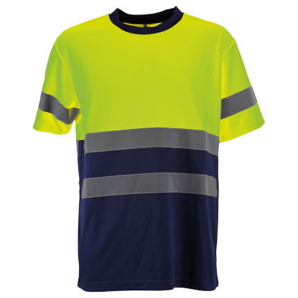 Сигнална тениска GLOW HV YELLOW - 3XL / сигнално жълт