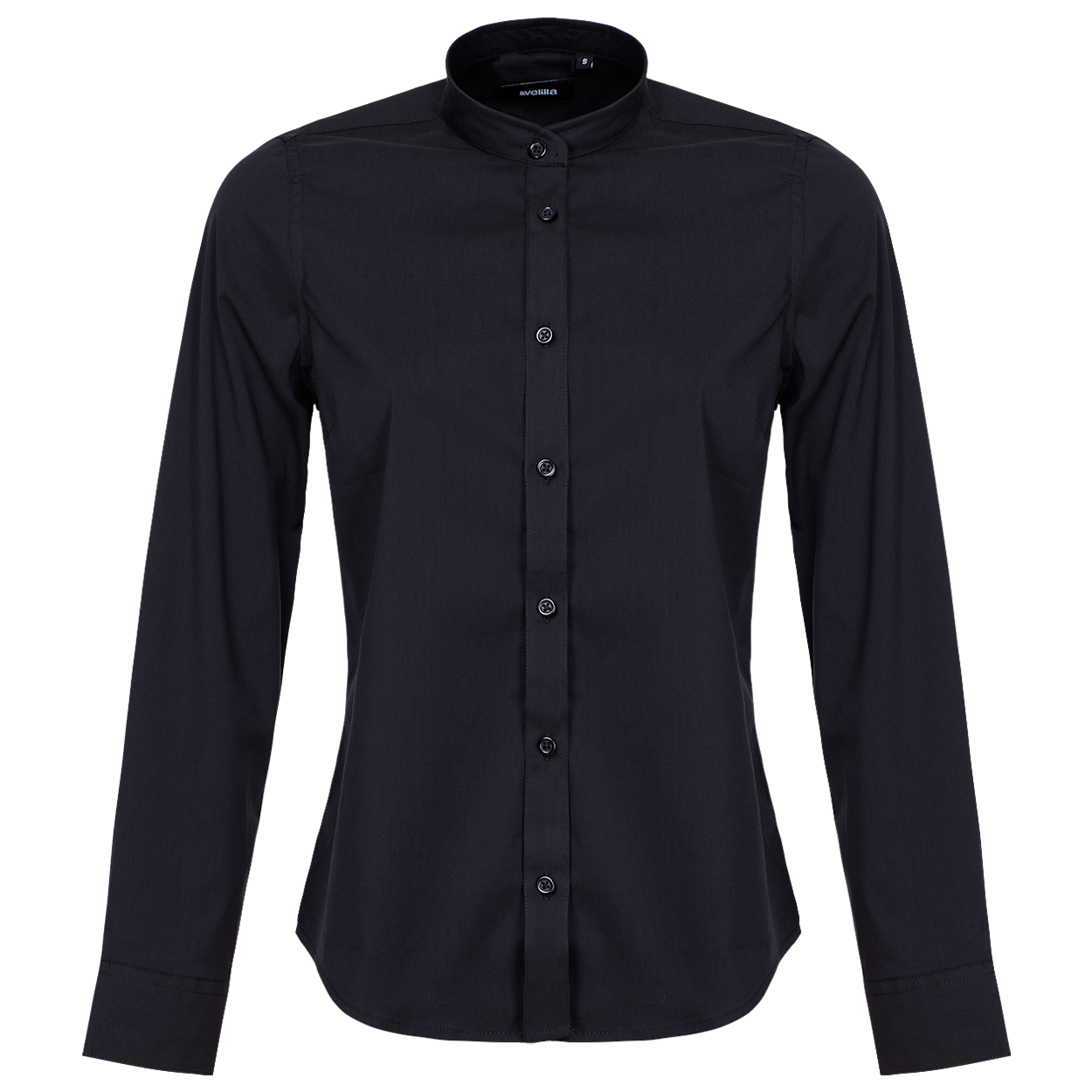 lady-s-mandarin-collar-shirt-velilla-black-1.png