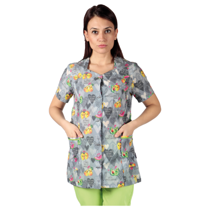 Дамска медицинска туника FRUITS - XS