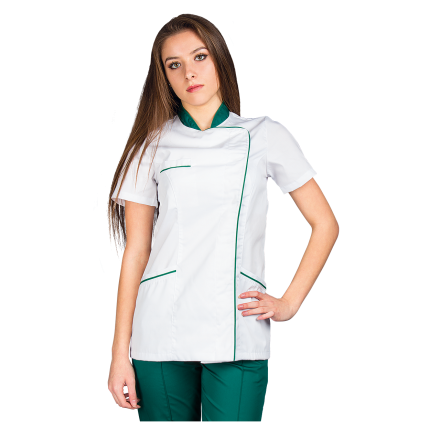 Дамска медицинска туника SINTIA - 2XL / бял