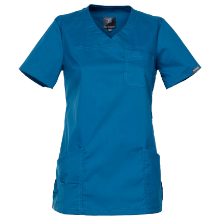 Дамска медицинска туника VICTORIA PETROL - 4XL / петрол