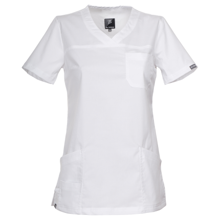 Дамска медицинска туника VICTORIA WHITE - 3XL / бял