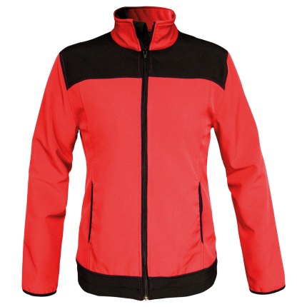 Дамско софтшел яке VIVID RED - 2XL / червен