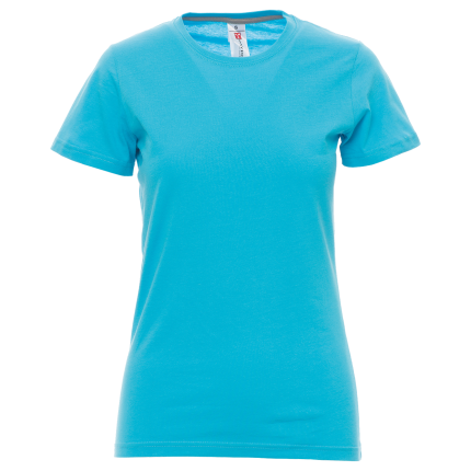 Дамска тениска PAYPER SUNSET ATOLL BLUE - L / тюркоаз
