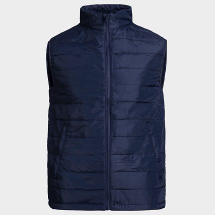 Ватиран работен елек OMBRE DARK BLUE - L / тъмно син
