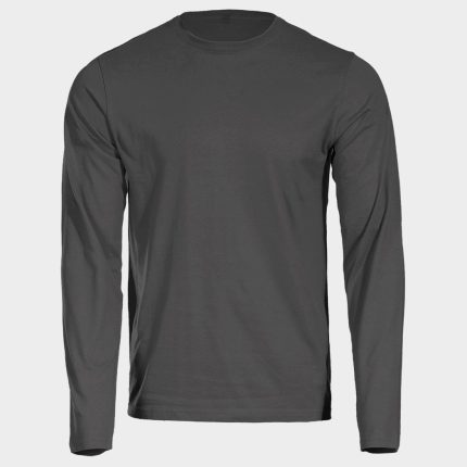 Тениска с дълъг ръкав STENSO KAOS GREY - L / тъмно сив