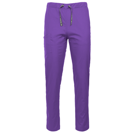 Медицински панталон TONY DARK PURPLE - M / тъмно лилав