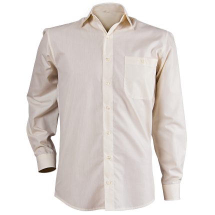 Мъжка риза CAMISA BEIGE - XS / бежов