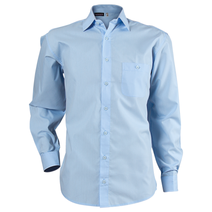 Мъжка риза CAMISA LIGHT BLUE - L / светло син