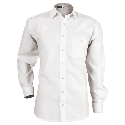 Мъжка риза CAMISA WHITE - 3XL / бял