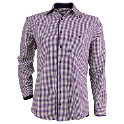 Мъжка риза FLORIS PURPLE - 3XL / лилав