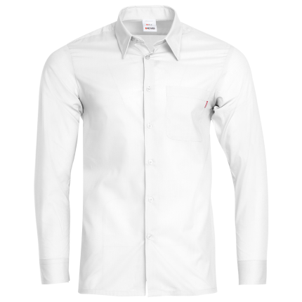 Мъжка риза VELILLA WHITE - 3XL / бял