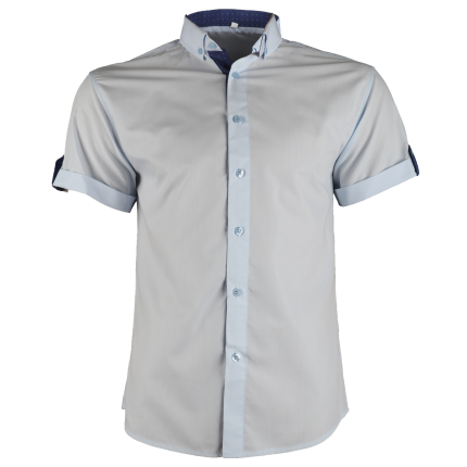 Мъжка риза PORTO FINO LIGHT BLUE - 3XL / светло син