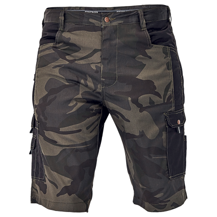 Мъжки къс панталон CRAMBE CAMOUFLAGE - XL / камуфлаж