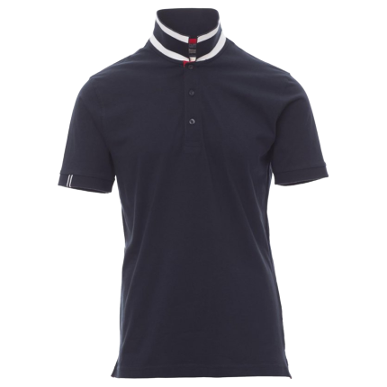 Тениска с яка PAYPER MEMPHIS DARK BLUE - M / тъмно син