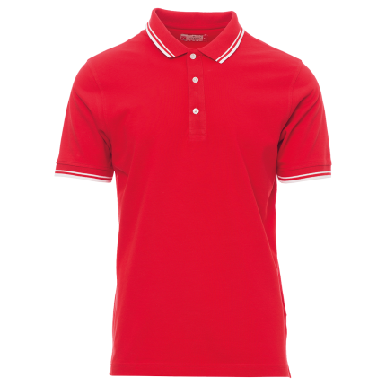 Тениска с яка PAYPER SKIPPER RED - L / червен