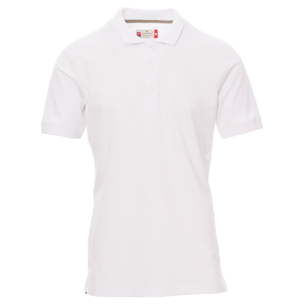 Тениска с яка PAYPER VENICE WHITE - L / бял