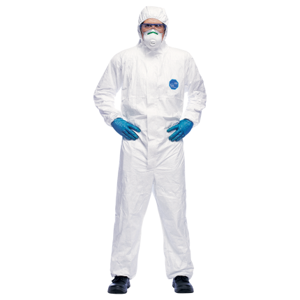 Защитен гащеризон с качулка TYVEK CLASSIC XPERT - XL / бял
