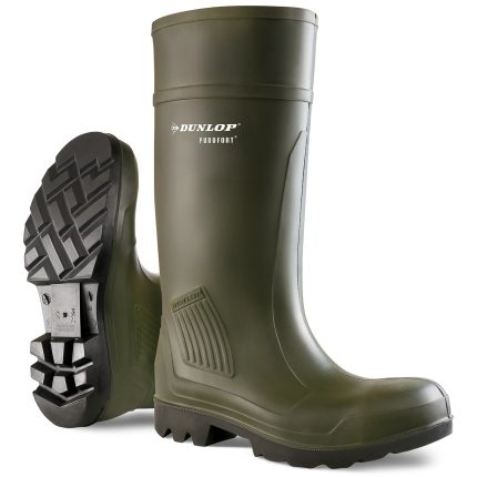 Гумени ботуши DUNLOP PUROFORT PROFESSIONAL FULL SAFETY S5 CI SR - 42 / зелен