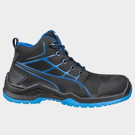 Работни обувки PUMA KRYPTON BLUE MID S3 ESD SRC - 47 / черен