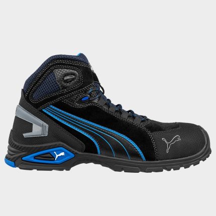 Работни обувки PUMA RIO BLACK MID S3 SRC - 47 / черен