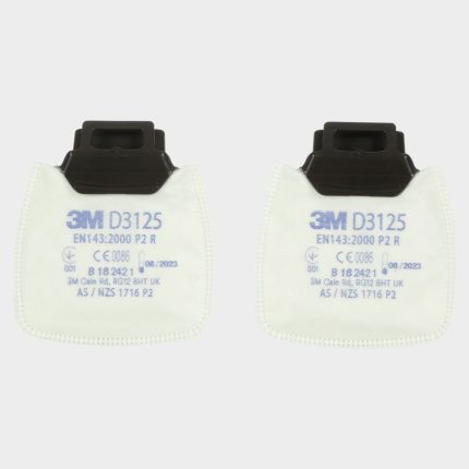 Прахов филтър, чифт 3M Secure Click D3125 P2 R