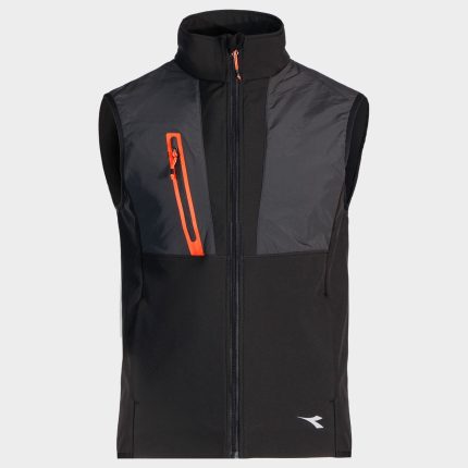 Софтшел елек DIADORA VEST SOFTSHELL HYBRID - 3XL / черен