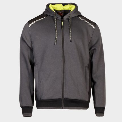 Суитшърт PRISMA GREY/GREEN - L / сив