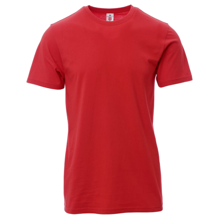 Тениска PAYPER PRINT RED - 4XL / червен