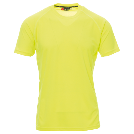 Тениска PAYPER RUNNER FLUO YELLOW - M / сигнално жълт