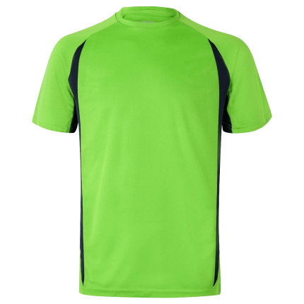Тениска VELILLA GREEN/NAVY BLUE - M / зелен