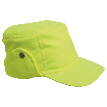 Сигнална шапка ушанка NORTH HV YELLOW - L / сигнално жълт