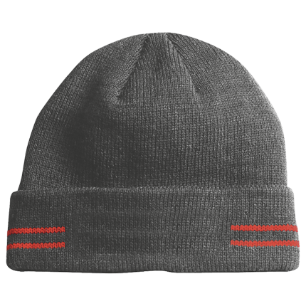 Плетена шапка SHIVER GREY - сив