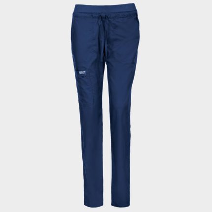Дамски медицински панталон CHEROKEE MR TAPERED DARK BLUE WWE105 - 2XL / тъмно син