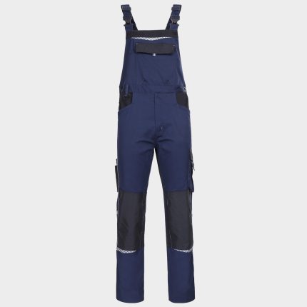 Работен полугащеризон PRISMA SPANDEX NAVY BLUE/BLACK - 72 / тъмно син