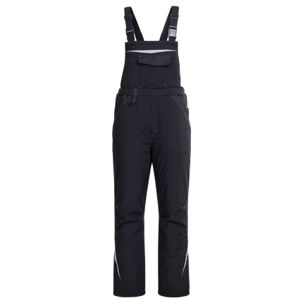 Работен полугащеризон REVOLT SOFTSHELL WINTER BLACK - 3XL / черен