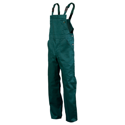 Работен полугащеризон REX-S GREEN - 74 / зелен